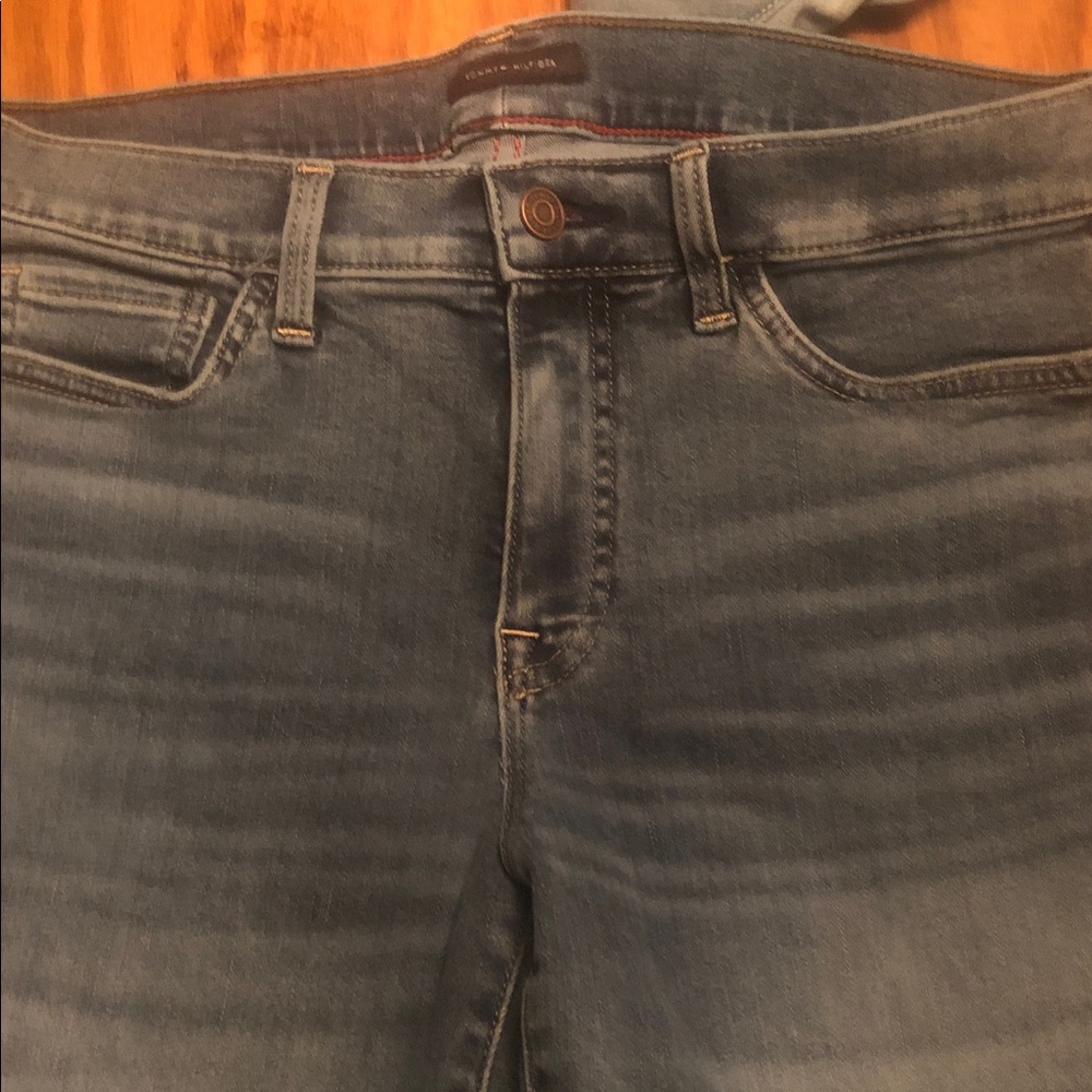 Tommy Hilfiger Women's Straight Leg Blue Jeans